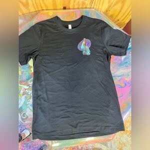 NEW Bella & Canvas Ladies Aura Girl Black Tee